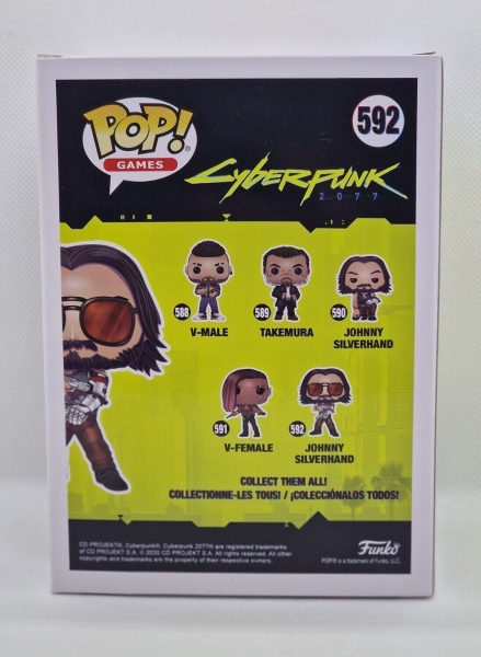 Johnny Silverhand Cyberpunk Funko Pop 592 - NEU